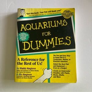 Aquariums for Dummies by Maddy Hargrove & Mic Hargrove w/ full color pictures